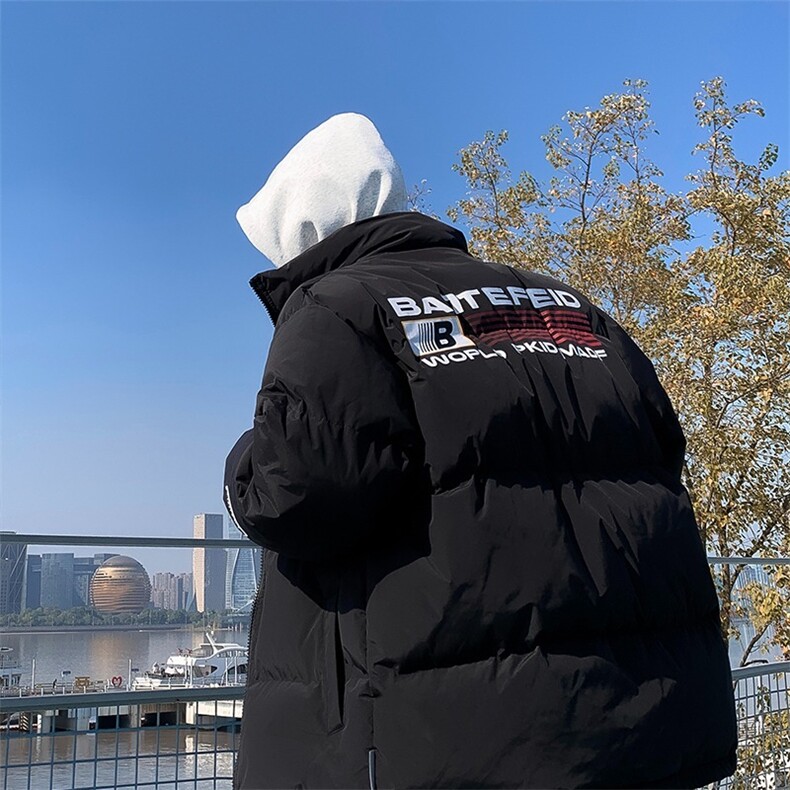 网络图现货欧美潮牌高街旗帜印花立领情侣羽绒面包服JW50-P62，鞋类箱包手腕包，星座715-7