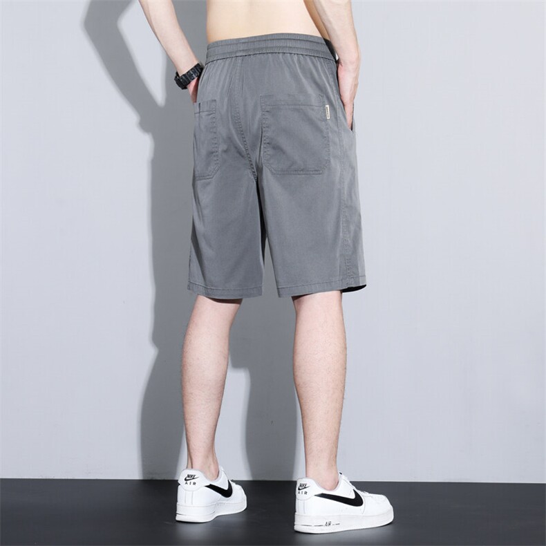 2025夏季新中式短裤男简约刺绣休闲裤宽松五分裤DK620-P35主推,男装牛仔裤,星座224-1