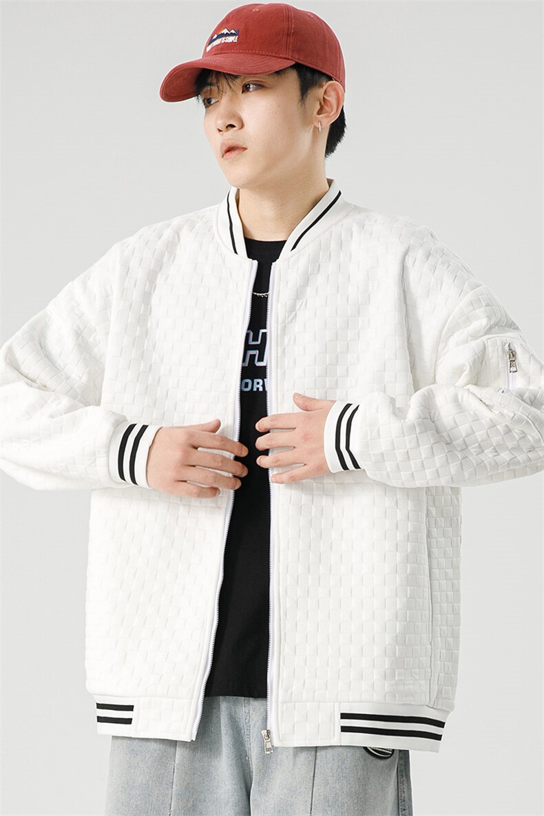 【新品】8857-P582026年春季新款开衫圆领卫衣男休闲宽松百搭,男装卫衣,星座1206-1（原A206-1）
