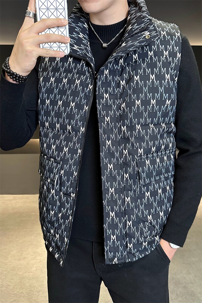 2025-1018-M636-P70-男士2冬季马甲棉服宽松坎肩无袖棉衣加厚外套,男装背心/马甲,星座1018
