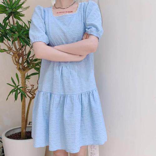 现货夏季新款连衣裙，女装连衣裙，薇化