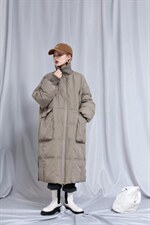 针织领欧版羽绒服，女装羽绒服，E·呀