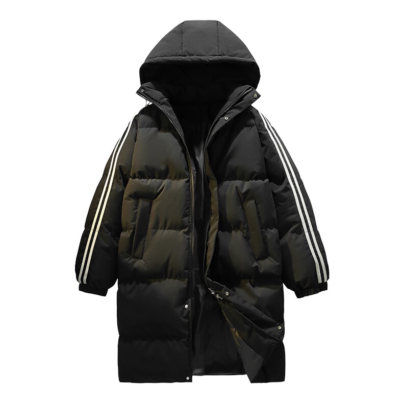 支持二开冬装加棉加厚中长款面包服棉服男女棉衣外套M818-P100,男装棉衣,电商A441