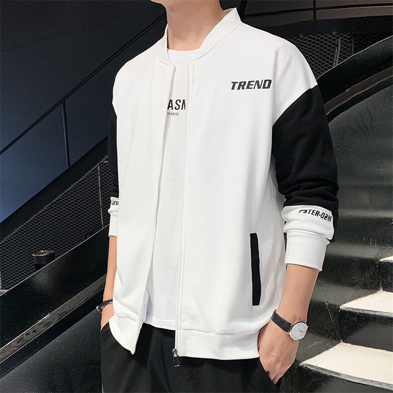 2020备货主推秋冬立领潮卫衣男开衫青少年学生大码运动潮外套P49,男装卫衣,星座217-4