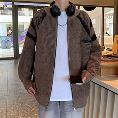 日系文艺港风衬衫男春秋季休闲大码衬衫工装长袖外套M5690/P64，男装衬衫，星座506