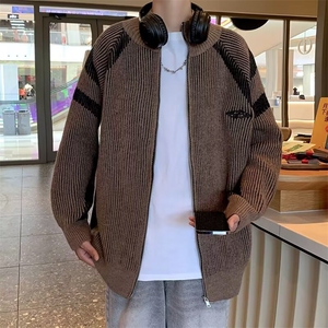 日系文艺港风衬衫男春秋季休闲大码衬衫工装长袖外套M5690/P64图片