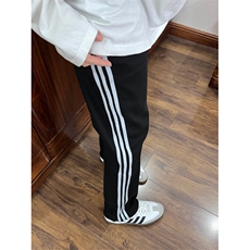 【有货】三条杠裤子男夏季直筒休闲美式高街条纹运动裤WK01CC-P48，女装休闲裤，星座1007（原301D）