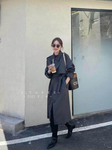 风衣加长版，女装风衣，玩美