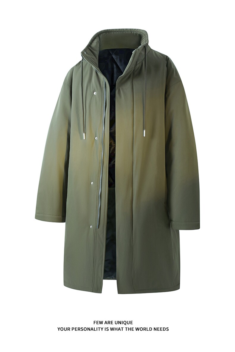 军大衣夹棉加厚长款棉衣棉服冬季过膝外套男D51206-TP135238,男装棉衣,电商A102