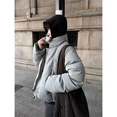 网图老钱风立体解构短款加厚32支软糯棉服外套W1915/特P90，男装棉衣，电商B350