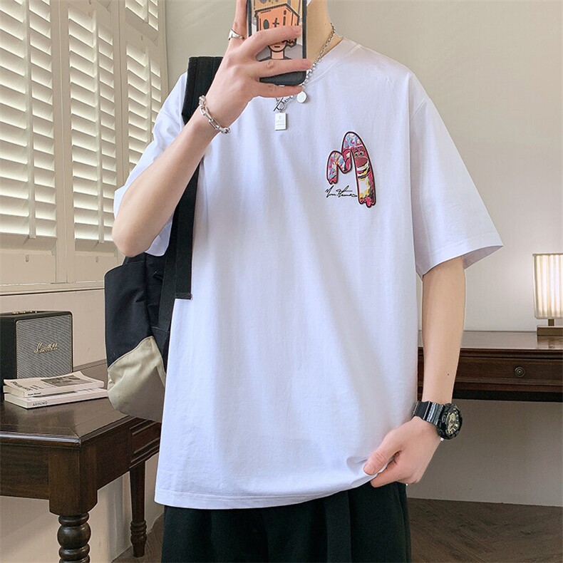 夏季男短袖t恤高品质多工艺发泡印大码T恤衫HF8349-P34,男装T恤,星座1206（原A206）