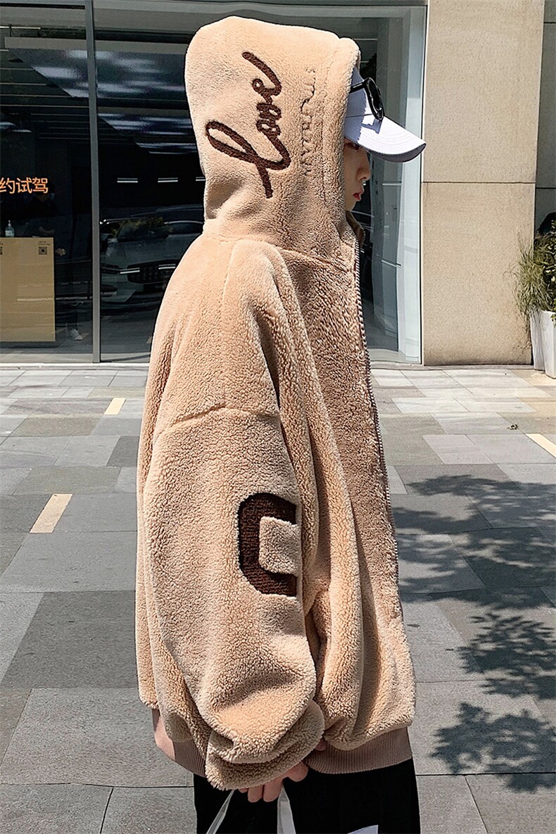 冬装青少年加绒加厚宽松棉衣绒里羊羔绒外套男女913-P105控价138,男装棉衣,电商A441-1