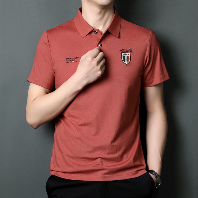 SQY9825男式2023年夏季新款T恤男短袖商务时尚休闲POLO衫男装P55,男装T恤,电商B360