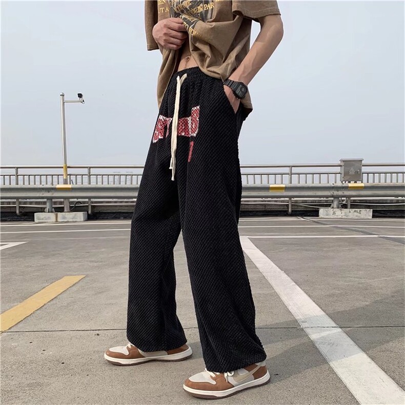 男春季潮流时尚休闲长裤K119P40图片