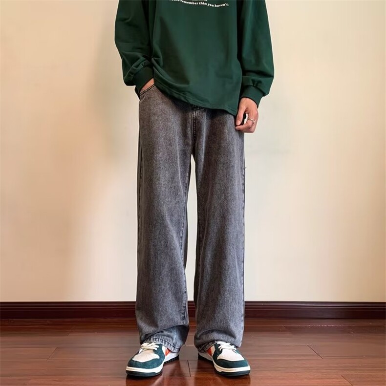 218-1-P45-NK8011新款时尚休闲刺绣潮男百搭牛仔裤,男装牛仔裤,四季星座218-1