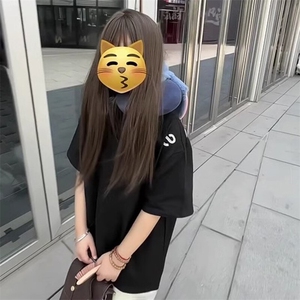 万针全刺绣工艺抖音得物高品质260克重磅纯棉双纱美式高街短袖T恤图片