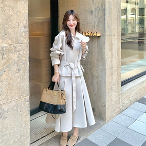 已出货 秋新款 风衣裙子两件套 2C123-1262-P210-K318图片