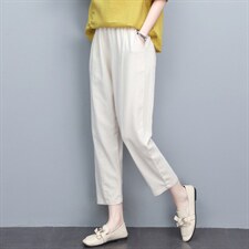 直筒裤大码白色裤子女小个子春季休闲显瘦百搭裤子女设计感小众，女装休闲裤，涵誉