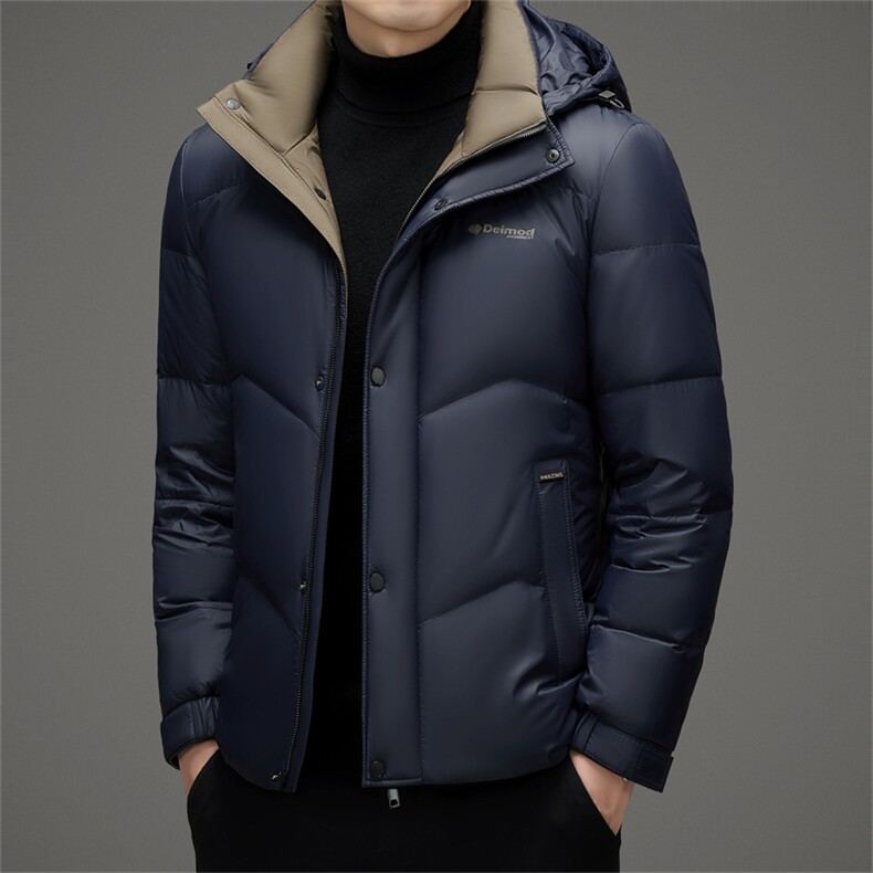 AK78132钱塘2020-3新款时尚休闲冬季简约百搭中年男士羽绒服P245,男装羽绒服,钱塘207-3