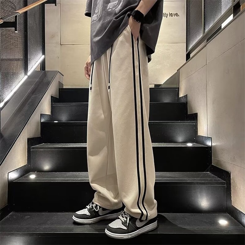 青春流行新款休闲裤男春夏时尚潮牌阔腿裤CK09P32,男装休闲裤,星座1116-2