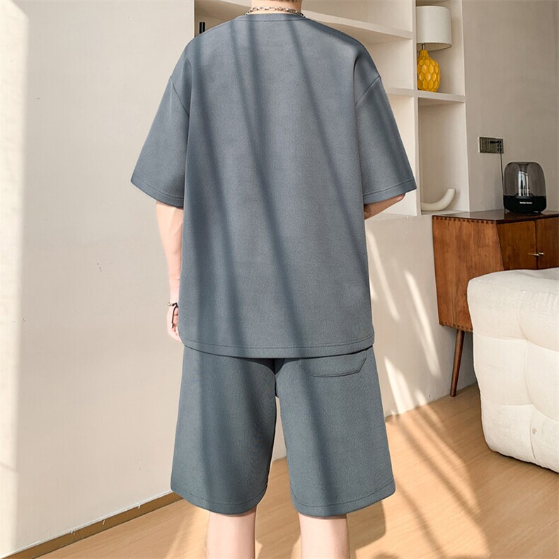 新款休闲夏季套装,男装休闲套装,星座1106-2（原1111B）