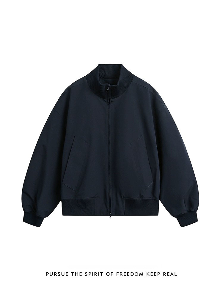 JK741-M-3XL-P45-现货-美式cleanfit短款飞行员夹克立领外套,男装夹克,星座1811B