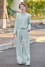 2026春季新款淑女气质御姐炸街两件套套装，女装套装/套裙，伊仟回