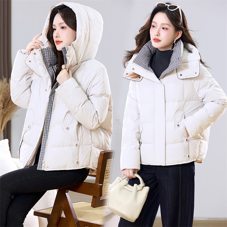 2025年冬季保暖休闲风羽绒服（现货，女装羽绒服，婷轩阁