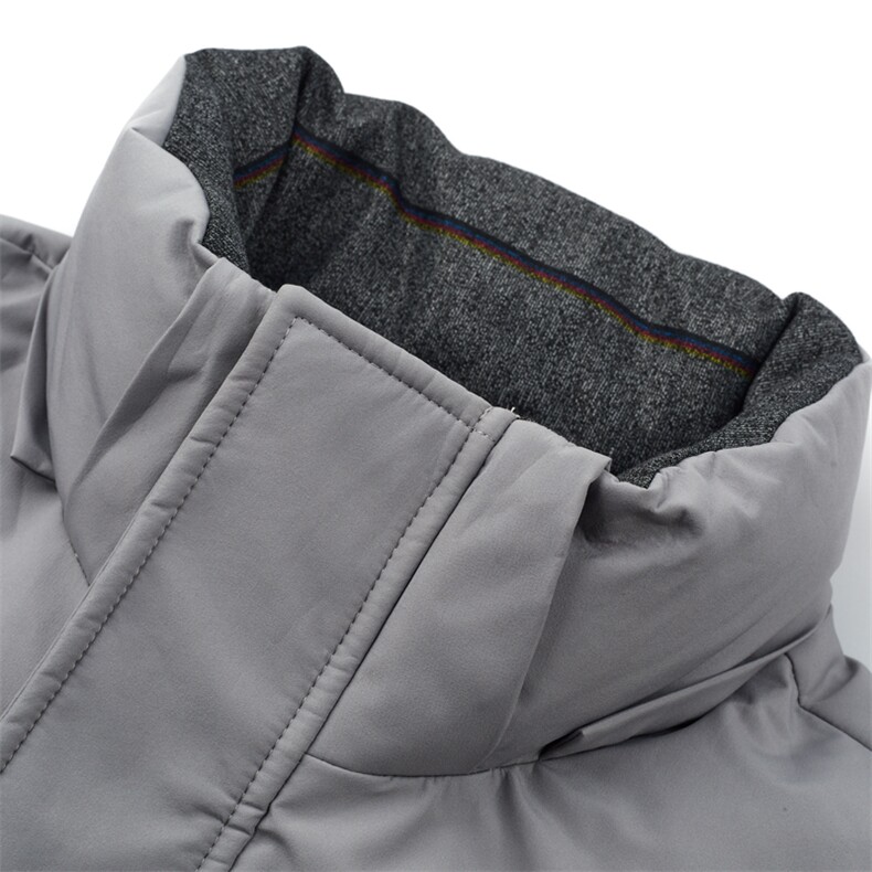 21冬季新款羽绒服男中长款潮流休闲厚款男士纯色外套ZG2935-P300，男装羽绒服，电商B212（原钱塘6029）