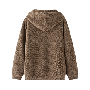 YK86122-P70 聚酯纤维78.3%锦纶21.7% 秋季新款港风针织卫衣图片