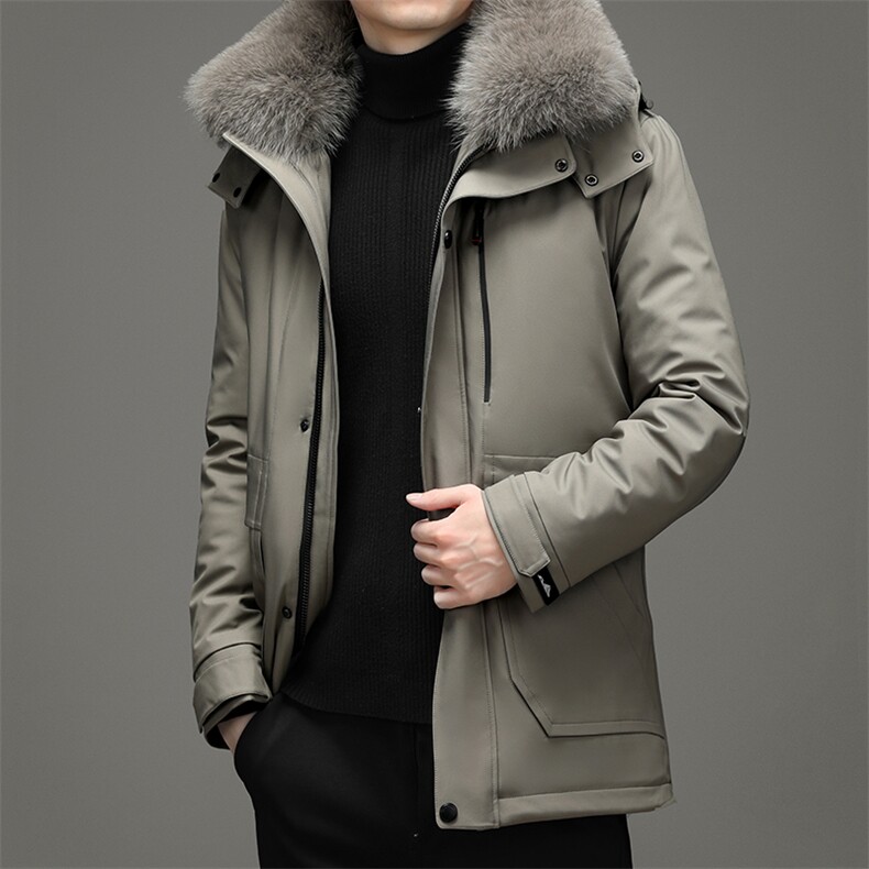 XLALRB2288秋冬新款2023年男士休闲羽绒服加厚保暖夹克外套P455，男装羽绒服，电商B360