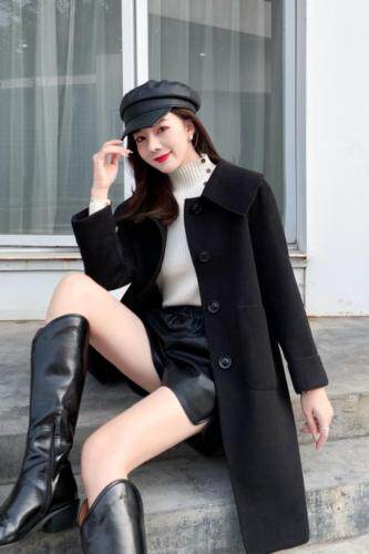 冬季新款，呢大衣，女装，艾伊贝雪