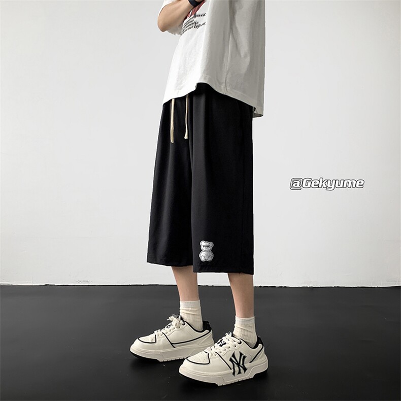冰丝七分裤男大码速干短裤男五分裤QK72292-P25,男装休闲裤,电商A040