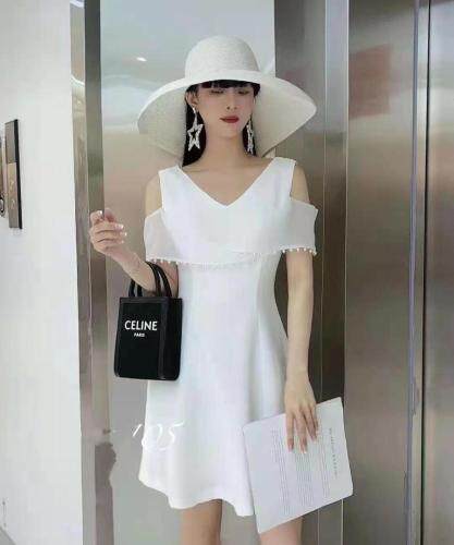 珍珠连衣裙，女装连衣裙，百媚丽人