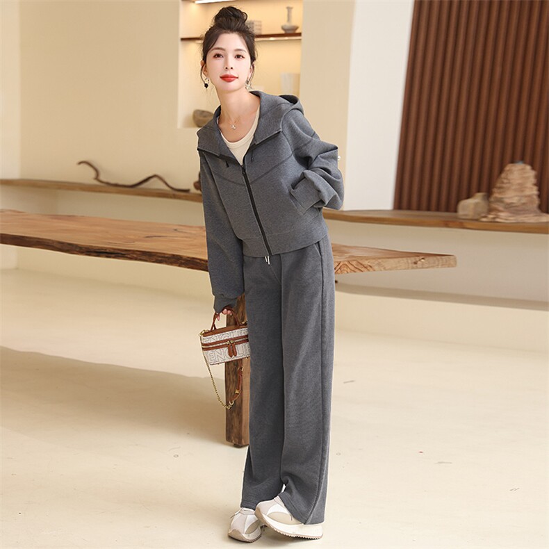 2025年春秋季新款连帽运动休闲套装（现货），女装套装/套裙，婷轩阁