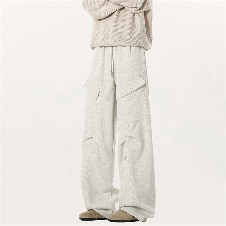 B258-K9962-P50控78抖音品质卫裤面料成分65%棉35%聚酯纤维，男装休闲裤，电商B258