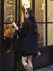 2025百搭时尚简约时髦双排扣通勤西服，女装短外套，泰合衣坊