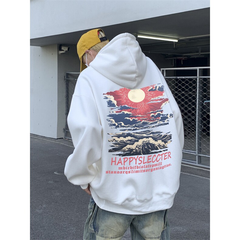 冬装新品加厚连帽棉卫衣XZ203-W656加绒-P58,男装卫衣,星座203