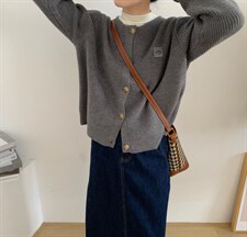 密织开衫，其它，素妮