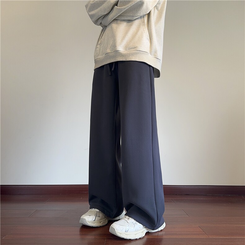 冬季新款保暖加绒加厚德绒宽松百搭休闲裤B315-K878JR-p55控78,男装休闲裤,电商B315