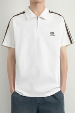 夏季短袖男刺绣翻领POLO衫T恤宽松休闲半袖上衣YD35331-P40，男装Polo衫，星座310B-3
