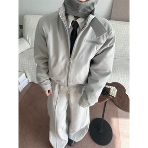 网图有货 毛领哈灵顿棉服保暖上衣活页分割夹克棉衣男女A1217-P88图片
