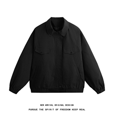 JK5005/P65秋装新款个性纯色立领工装夹克男潮流上衣飞行员外套，男装夹克，电商A141