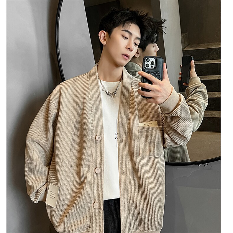 300斤可穿现货2025秋季新款扎染毛衣针织开衫外套加肥加大码胖子，男装针织衫/毛衣，钱塘717(原712)