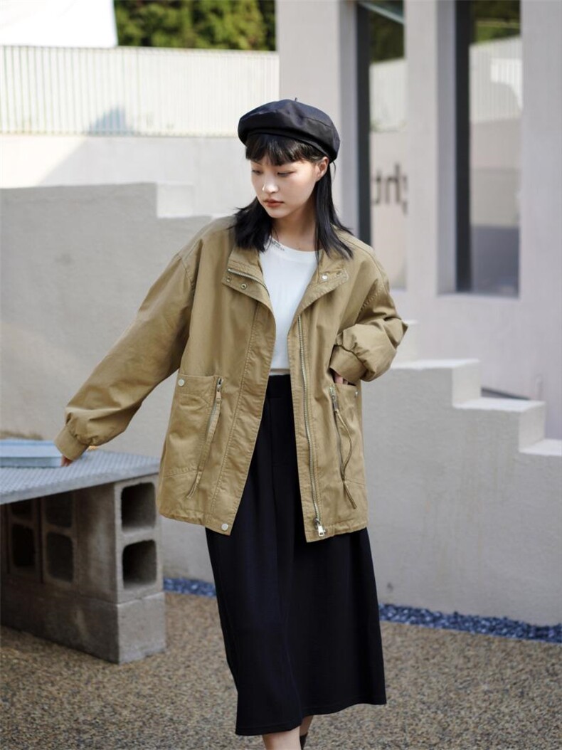 风衣，女装风衣，艺塑家