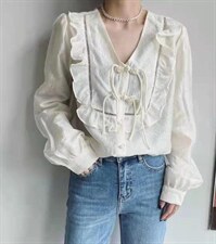 2022年春夏衬衫，女装衬衫，芭鲁娜