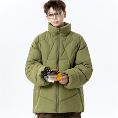 美式高街棉服复古蜘刺侠棉冬季棉袄男女面包服M5099P120控168，男装棉衣，电商A157