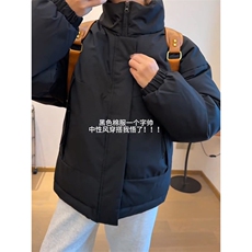 现货美式高街休闲夹克冬季立领纯色三防户外工装加厚棉服外套，男装夹克，电商A486