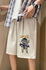 ！2023夏季新款个性印花休闲短裤男潮流宽松五分裤KC285-P20，男装休闲裤，电商B371