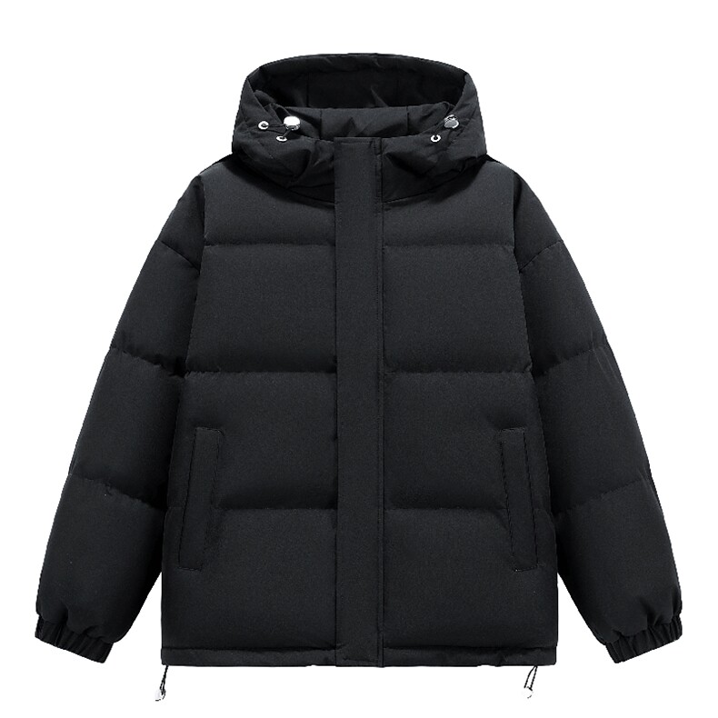 三防面料冬季新款简约纯色宽松休闲百搭连帽面包服MY8555-P60特,男装卫衣,星座610（原A335）